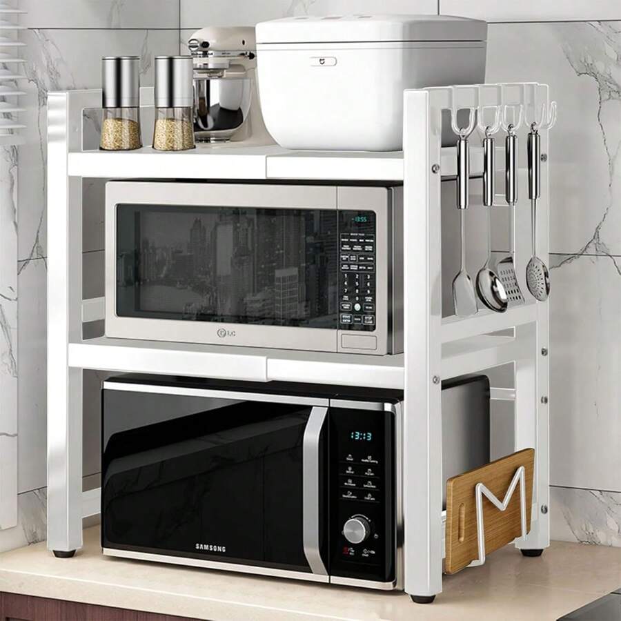 Premium verstellbarer Küchen-Organizer aus Edelstahl