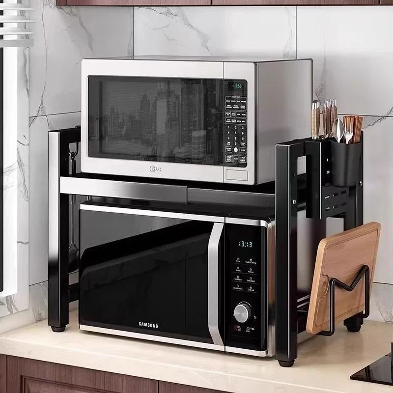 Premium Adjustable Stainless Steel Kitchen Organizer